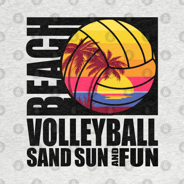 Beach Volleyball - Sand Sun and Fun Light by MakeNineDesigns